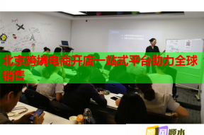 北京跨境電商開店一站式平臺助力全球銷售