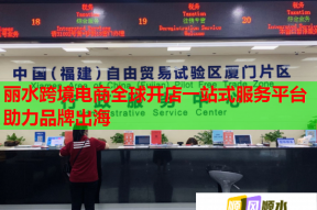 麗水跨境電商全球開店一站式服務平臺助力品牌出海