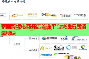 泰國跨境電商開店首選平臺快速拓展銷量秘訣