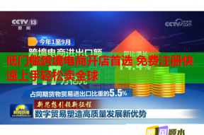 低門檻跨境電商開店首選 免費注冊快速上手輕松賣全球