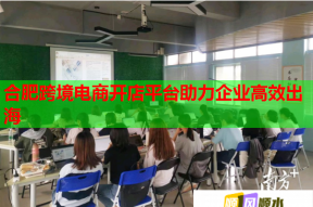 合肥跨境電商開店平臺助力企業(yè)高效出海