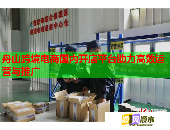 舟山跨境電商國內開店平臺助力高效運營與推廣  第1張